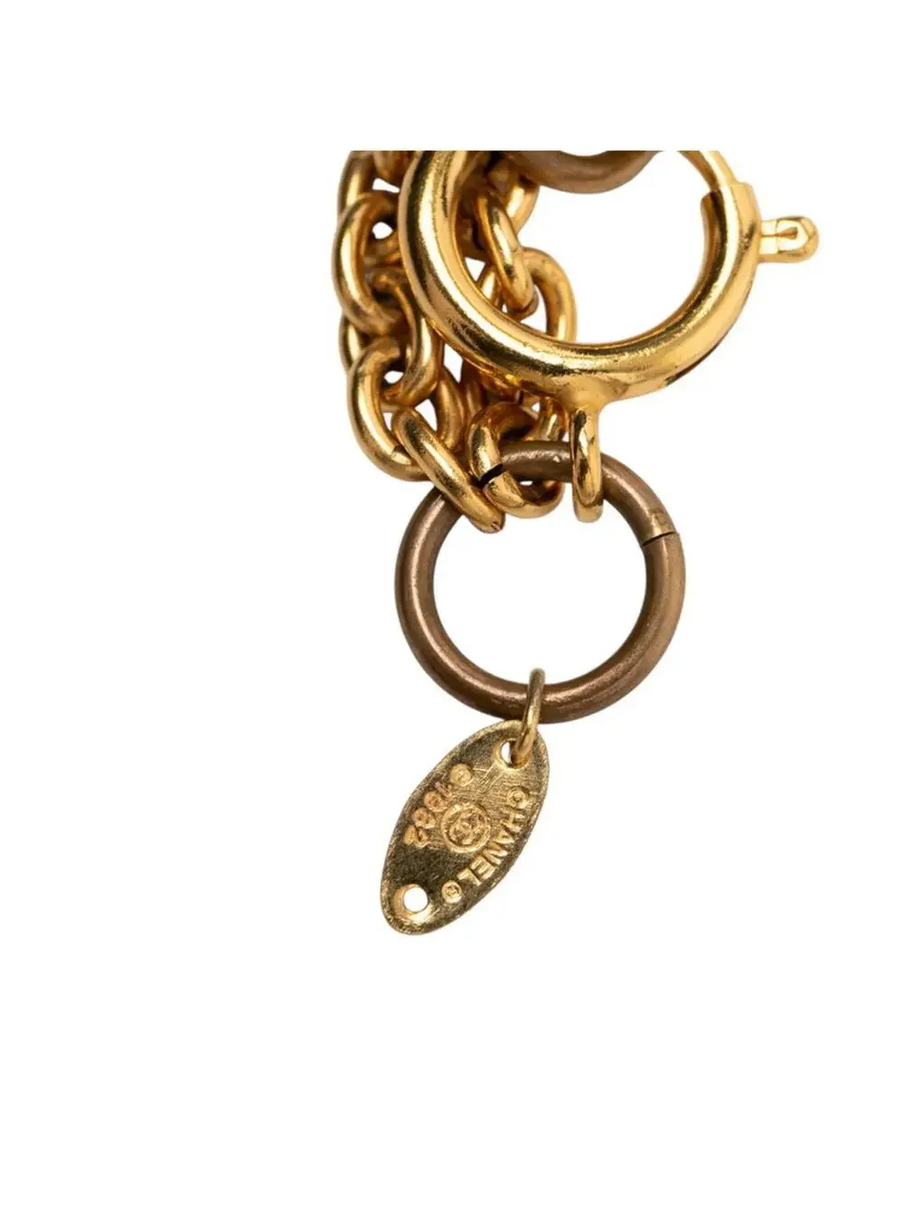 Chanel Vintage Chain Pendant Necklace #299432C79B